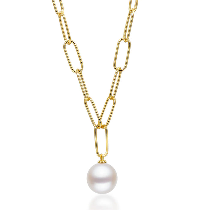 eshvi Pearl Chain Necklace