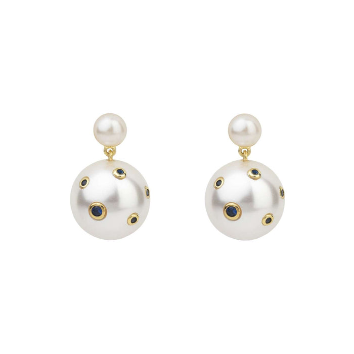 eshvi Pearl Drop Earrings