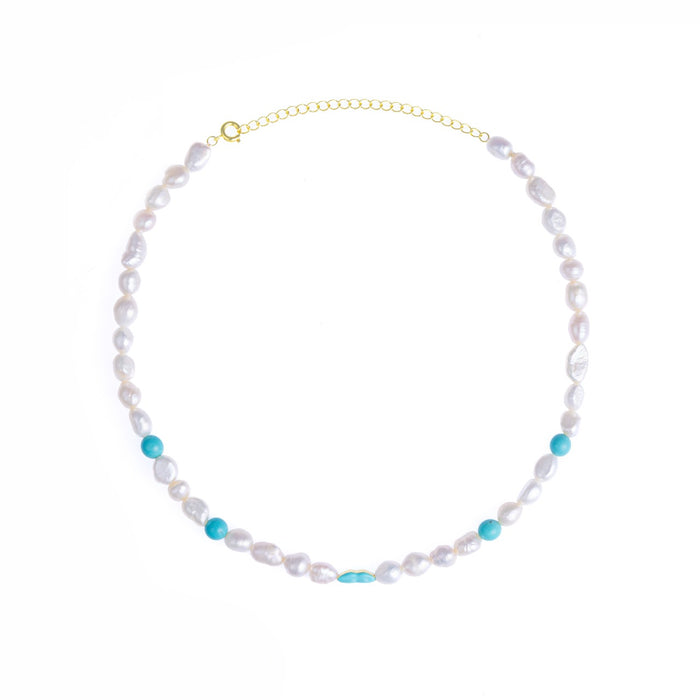 eshvi Pearl Kiss Me necklace