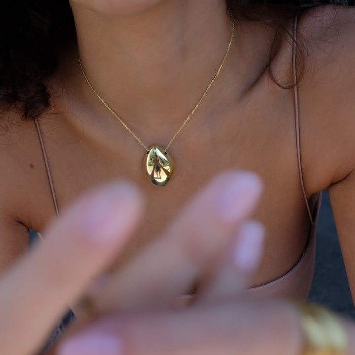 Eshvi Pebble Necklace - Large