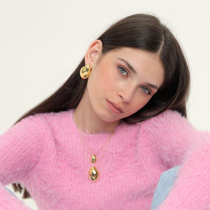 Eshvi Pebble Necklace - Large