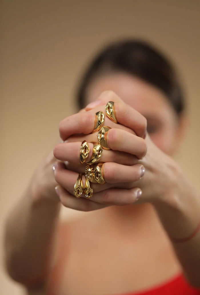 Eshvi Pierced Lip Ring