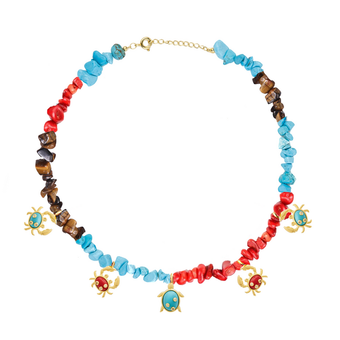 eshvi Sea Animal Delight Necklace