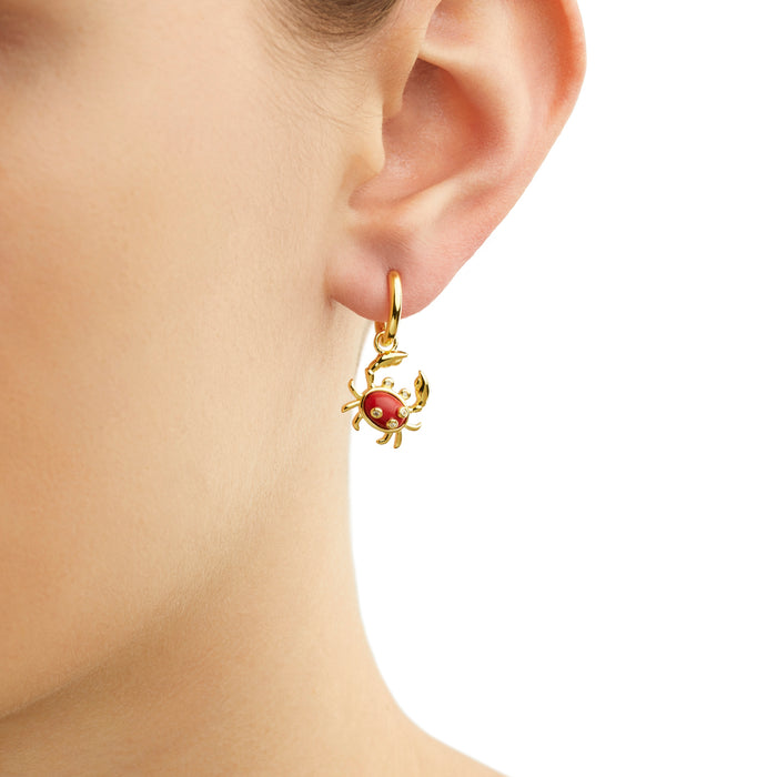 Eshvi Single Crab Earring