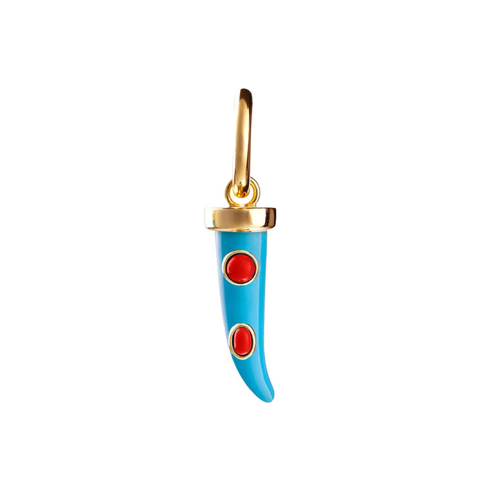 eshvi Single Fang Charm