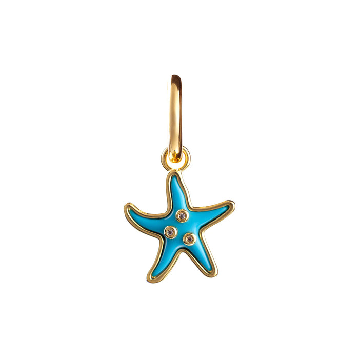 eshvi Single Starfish Earring