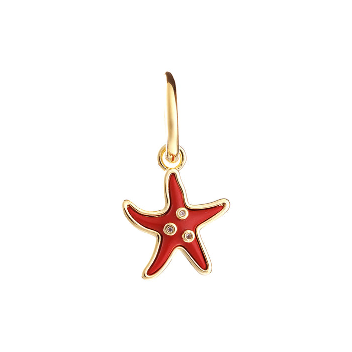 eshvi Single Starfish Earring