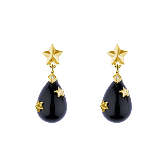 eshvi Starry Night Drop Earrings
