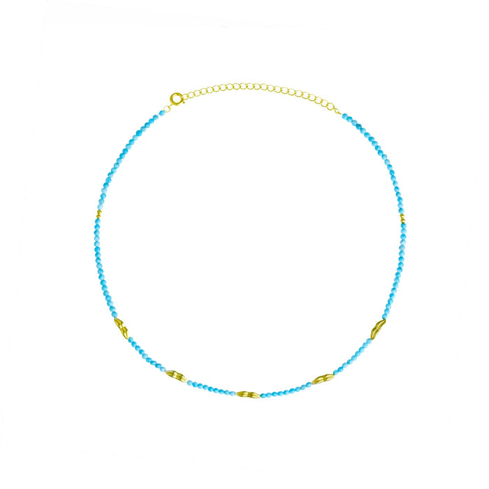 eshvi Turquoise Kiss Me necklace