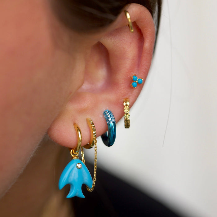 Eshvi Turquoise Seaside Earrings