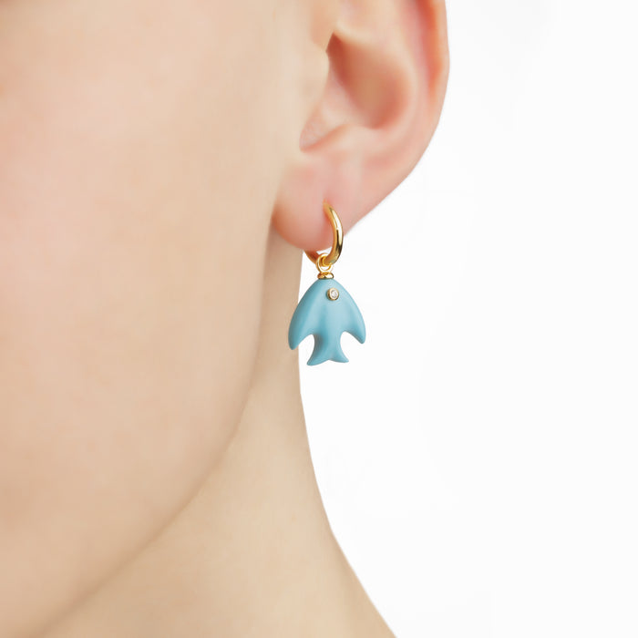 Eshvi Turquoise Seaside Earrings