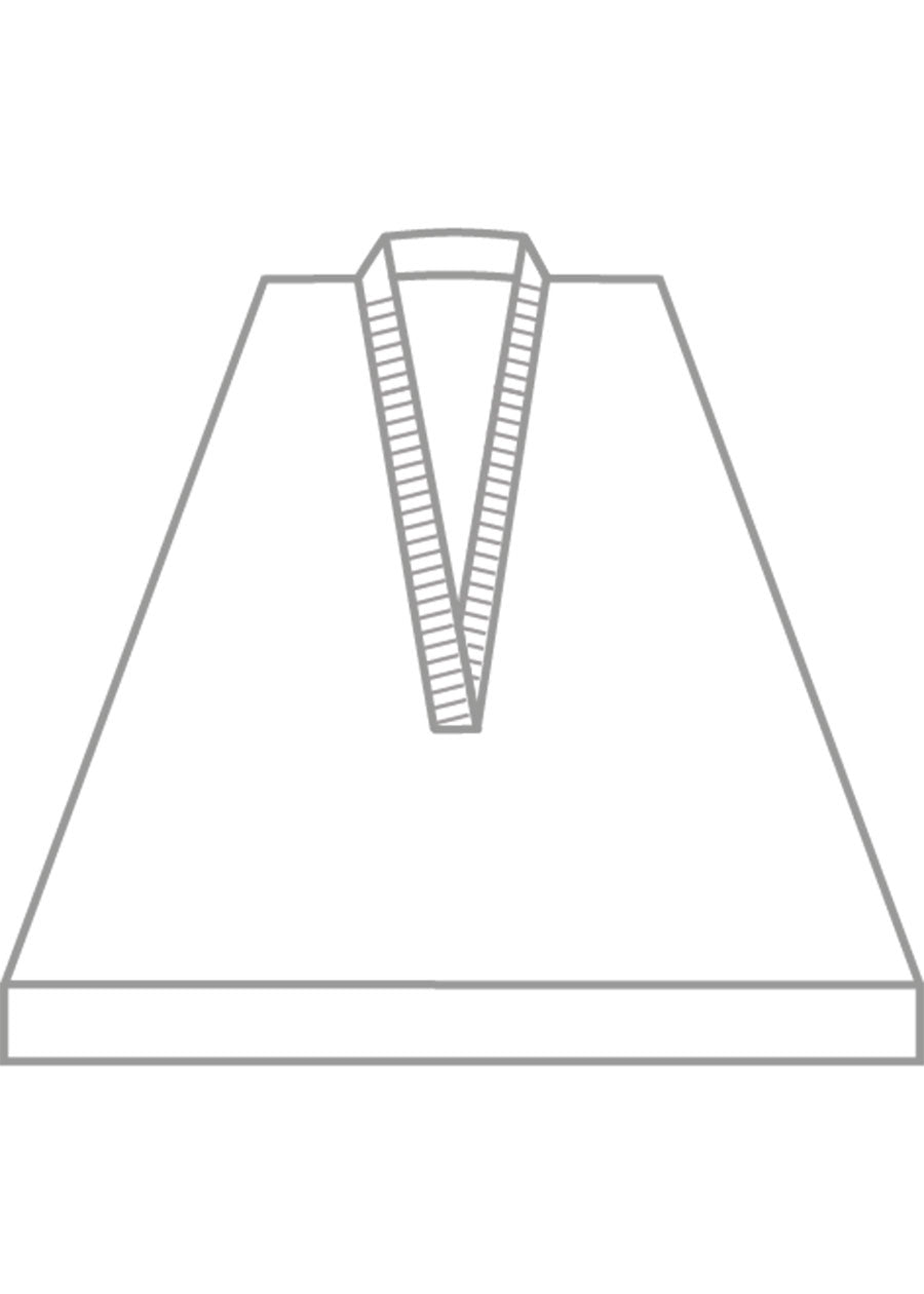 Eskandar Cashmere A-line Sleeveless Deep V-neck Sweater - Mid Plus