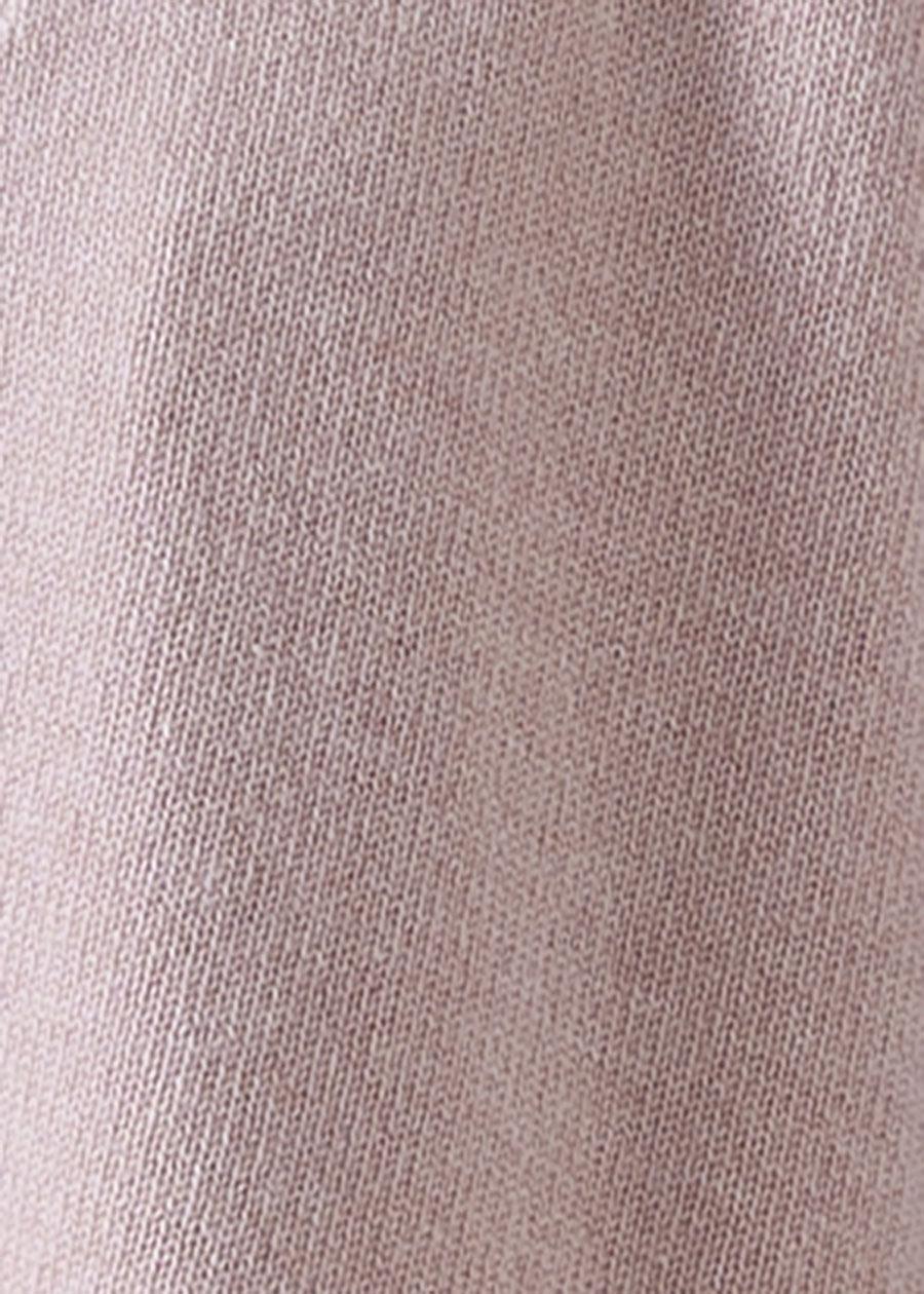 Eskandar Cashmere A-line Sleeveless V-neck Cardigan - Mid Plus