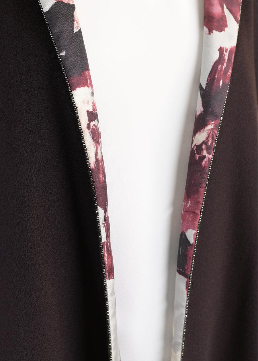 Eskandar Cashmere Imperial Round Neck Coat - Very Long