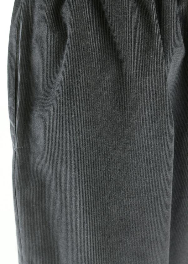 Eskandar Cotton Cashmere Mix Longer Japanese Trouser With Ankle Slits