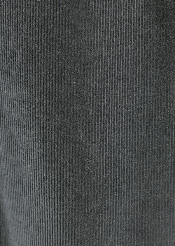 Eskandar Cotton Cashmere Mix Longer Japanese Trouser With Ankle Slits