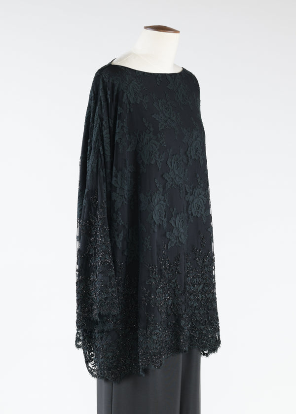 Eskandar Bateau Neck Tunic - Long