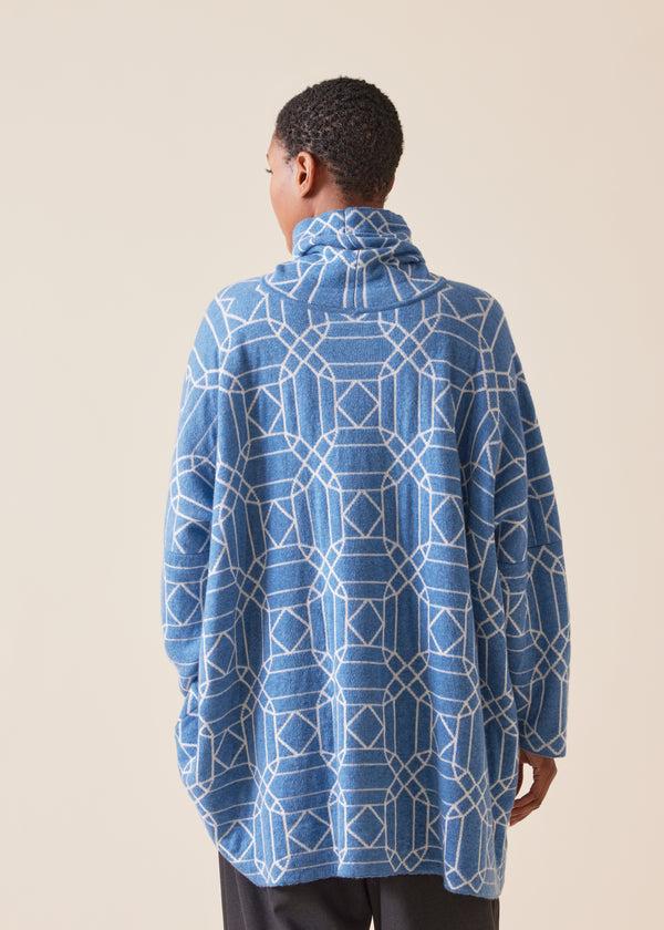 Eskandar Cashmere Knitted Monks Top - Long