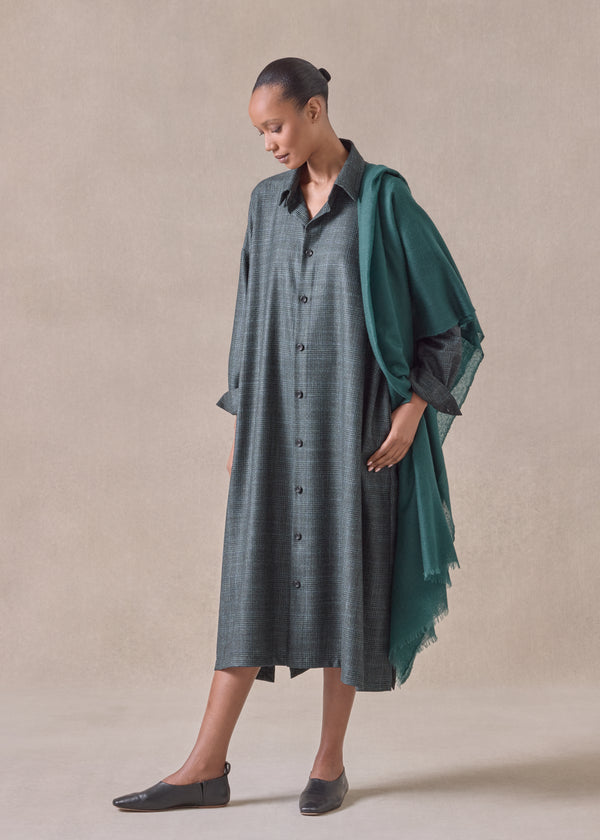 Eskandar Cashmere Large Scarf (127cm X 220cm)