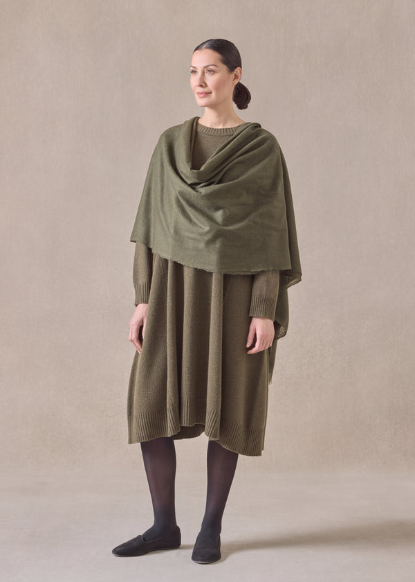 eskandar cashmere large scarf (127cm x 220cm)