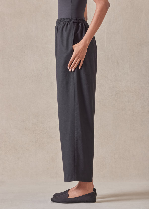 Eskandar Cashmere Longer Japanese Trouser