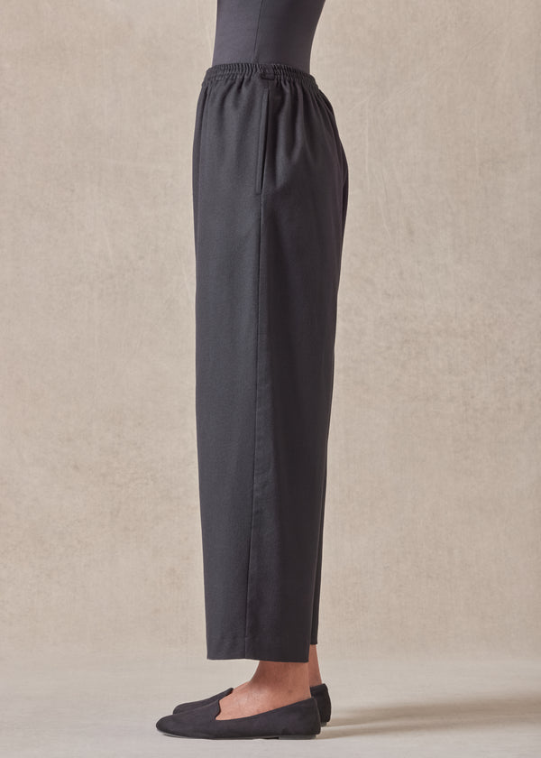 Eskandar Cashmere Longer Japanese Trouser