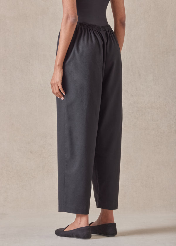 Eskandar Cashmere Longer Japanese Trouser