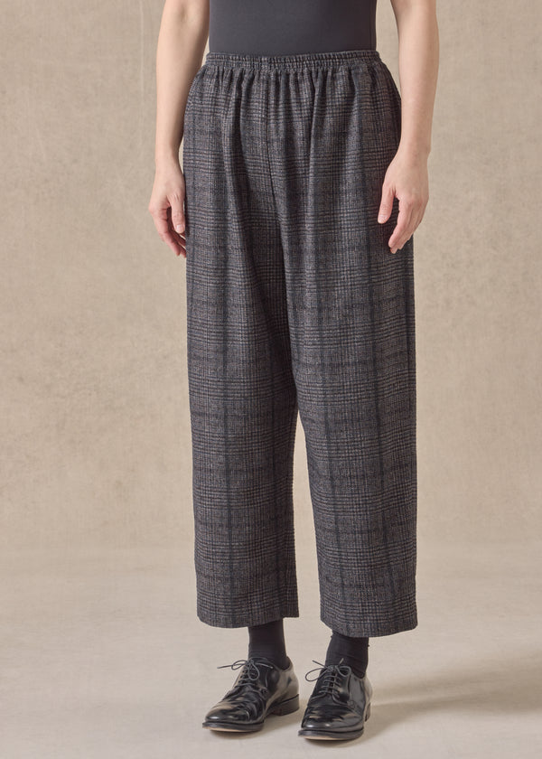Eskandar Cashmere Silk Wool Mix Japanese Trouser