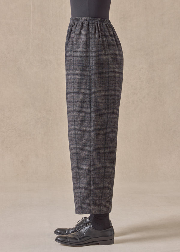 Eskandar Cashmere Silk Wool Mix Japanese Trouser