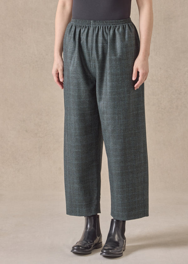 Eskandar Cashmere Silk Wool Mix Japanese Trouser