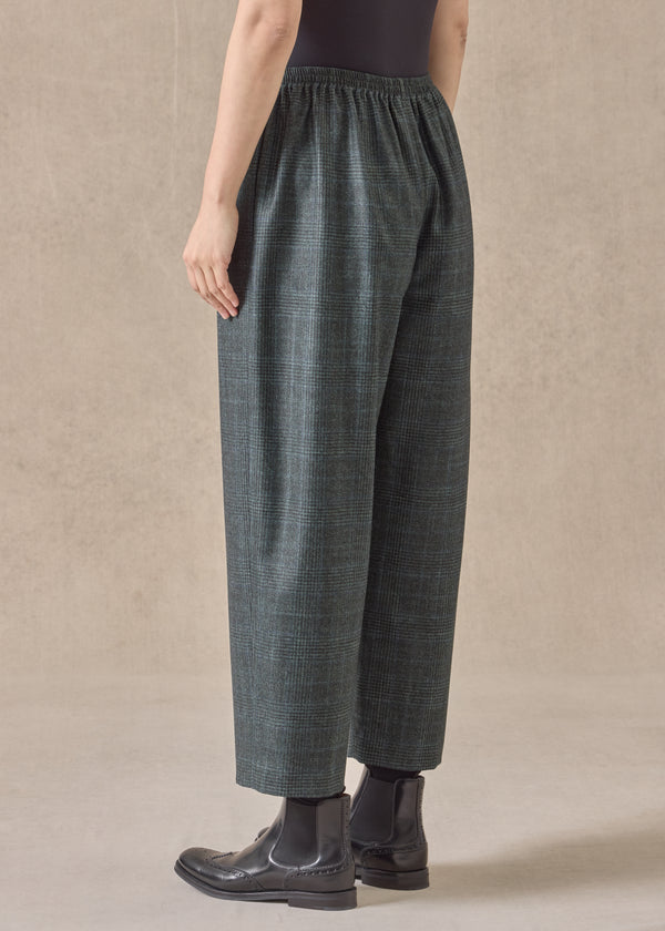 Eskandar Cashmere Silk Wool Mix Japanese Trouser