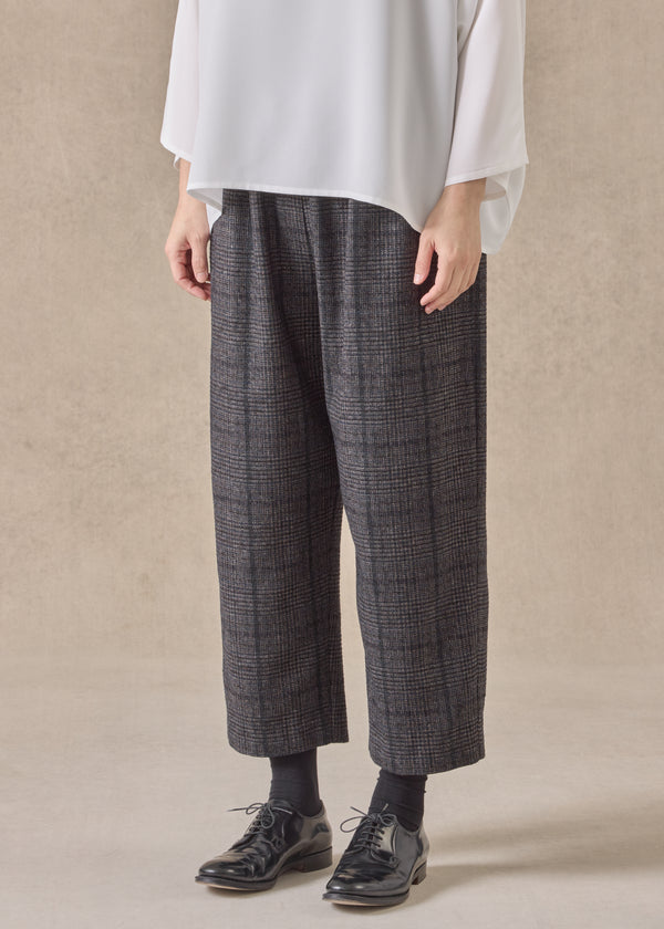 eskandar cashmere silk wool mix japanese trouser