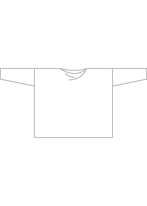 Eskandar Cashmere Square 3/4 Sleeve Sweater - Long