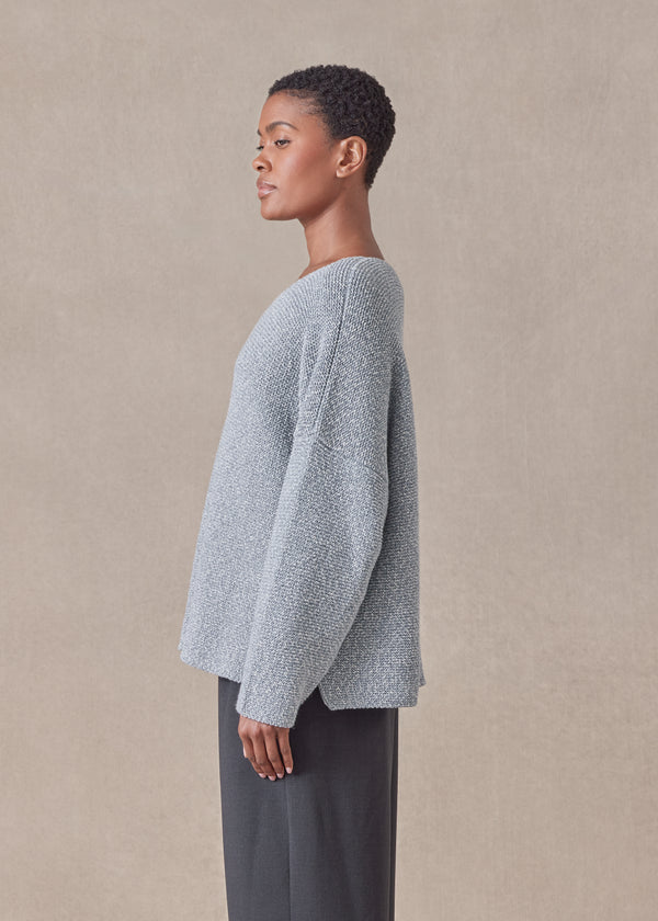 Eskandar Cotton Cropped Bateau