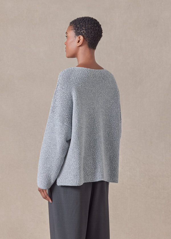 Eskandar Cotton Cropped Bateau