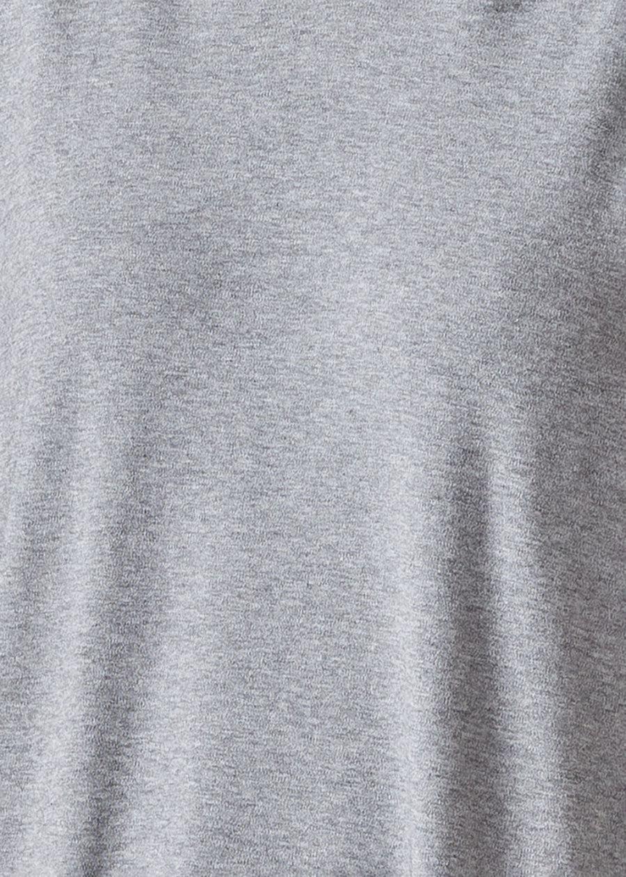 Eskandar Cotton Jersey Hooded Top - Long