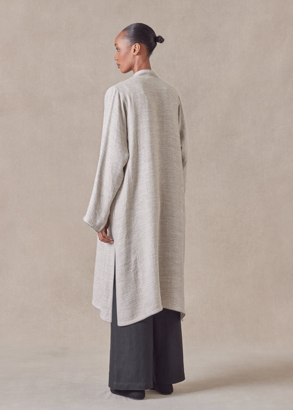 Eskandar Linen Bakhtiari Coat