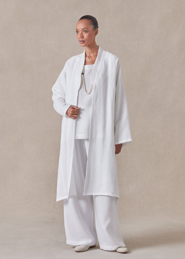 eskandar linen bakhtiari coat