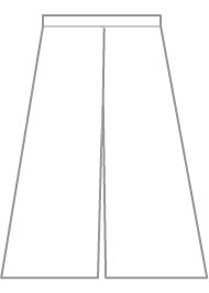 Eskandar Linen Flared Culotte