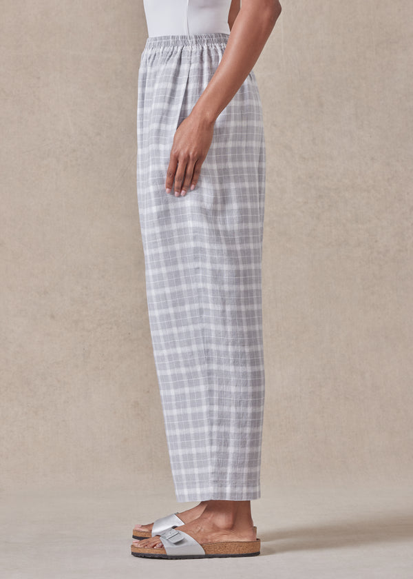 Eskandar Linen Japanese Trouser