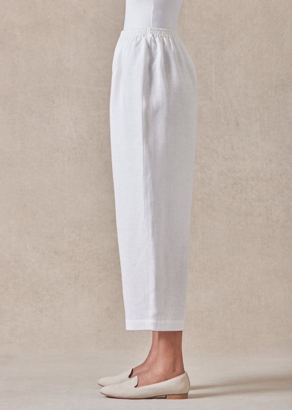 Eskandar Linen Japanese Trouser