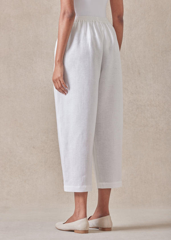 Eskandar Linen Japanese Trouser