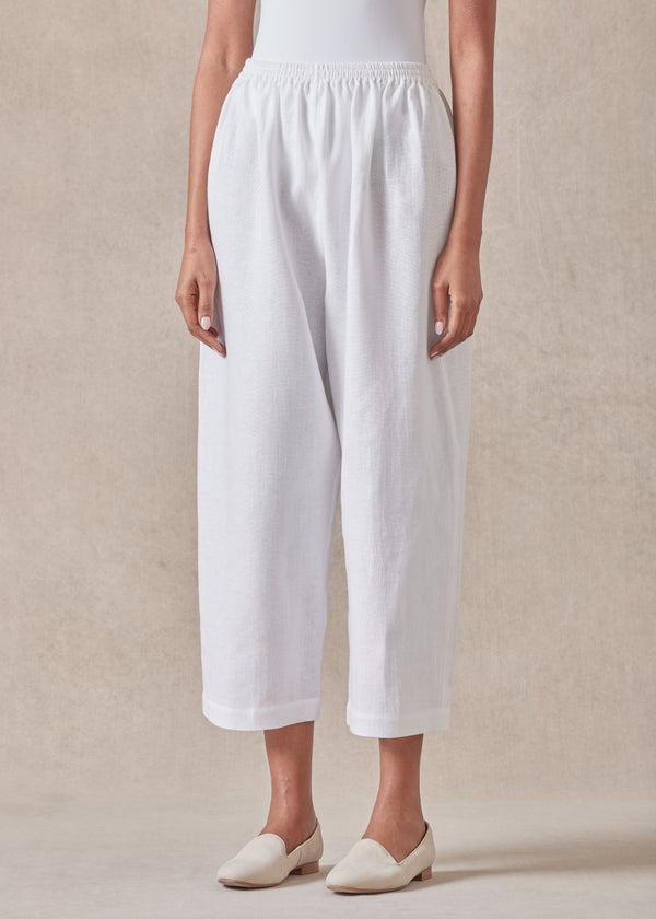 eskandar linen japanese trouser