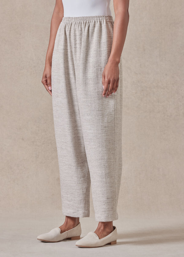 eskandar linen japanese trouser