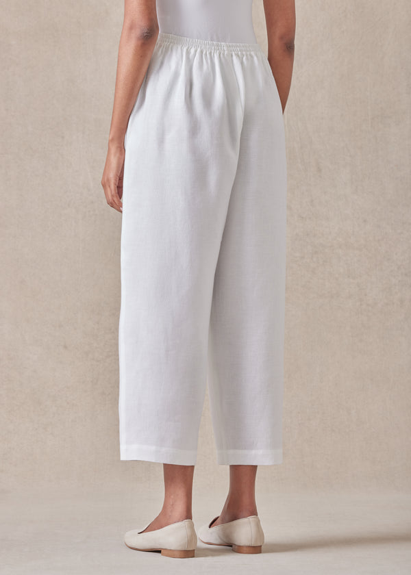 Eskandar Linen Japanese Trouser