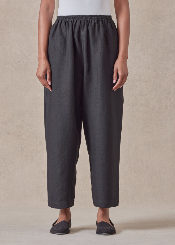 Eskandar Linen Japanese Trouser