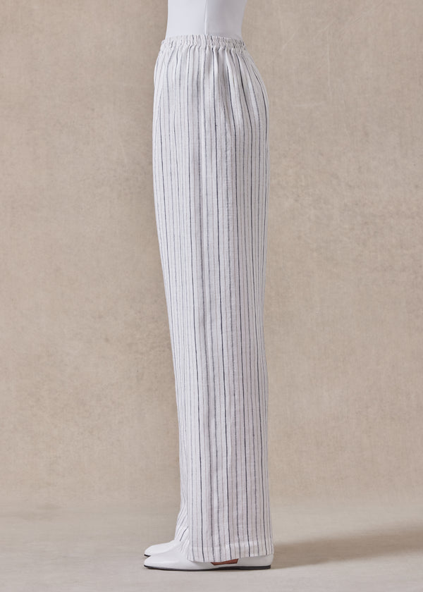 Eskandar Linen Trouser