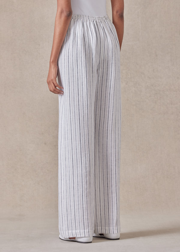 Eskandar Linen Trouser