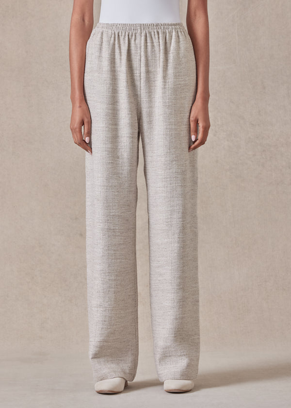 Eskandar Linen Trouser