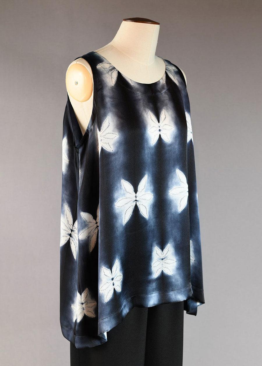 Eskandar Silk A-line Shell - Long